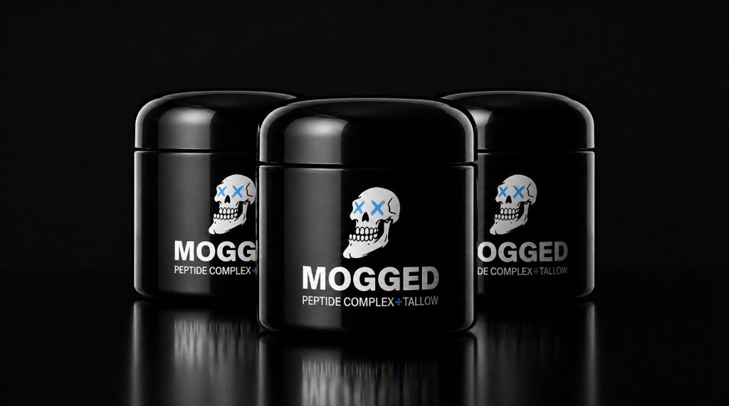 MOGGED — three jars